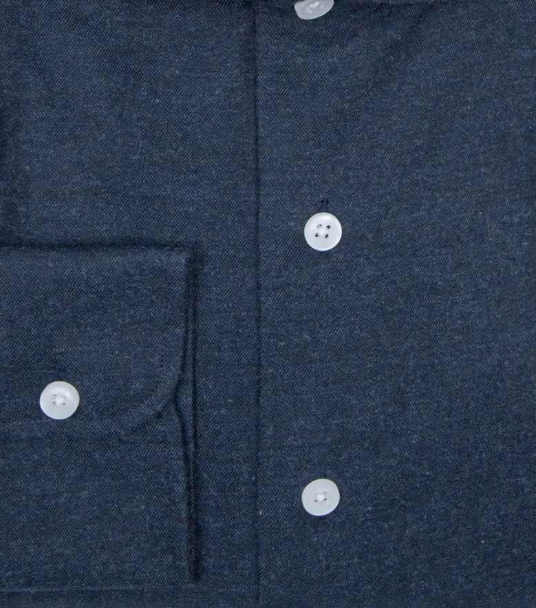 Camicia bianca in popeline facile da stirare