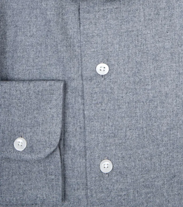 Camicia bianca in popeline facile da stirare