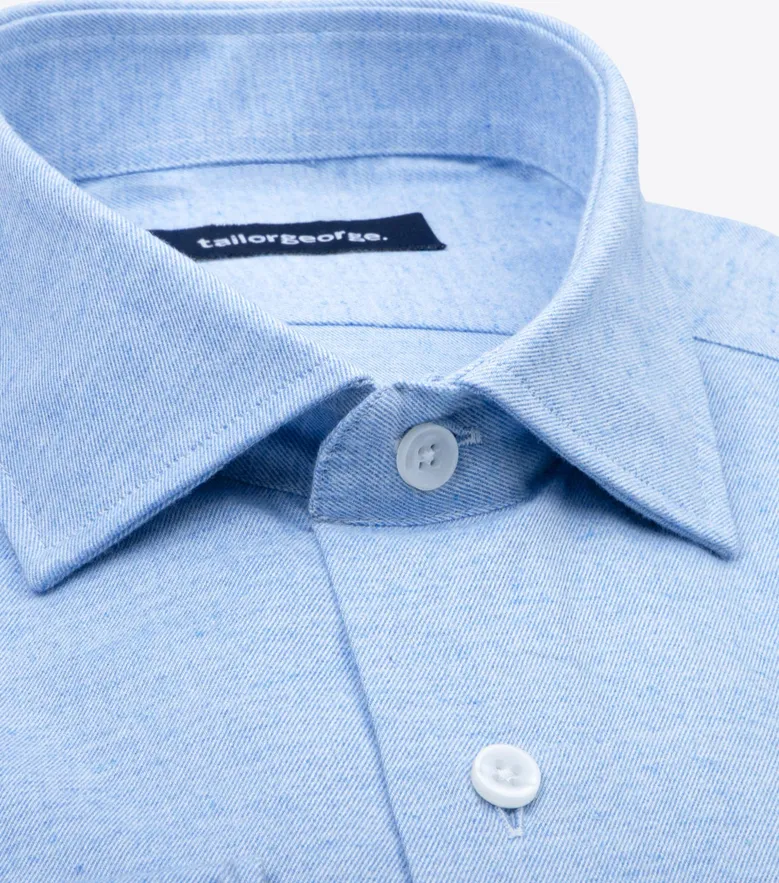 Camicia bianca in popeline facile da stirare