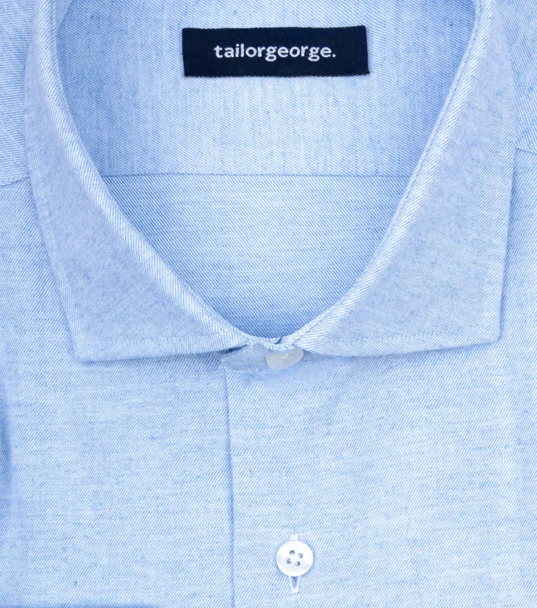 Camicia bianca in popeline facile da stirare