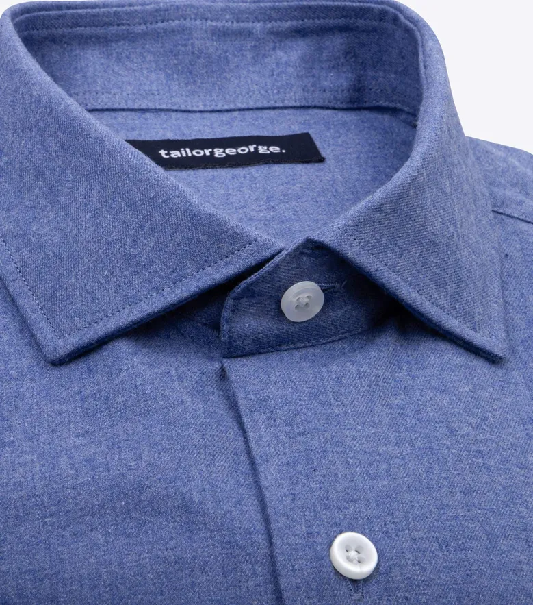 Camicia bianca in popeline facile da stirare