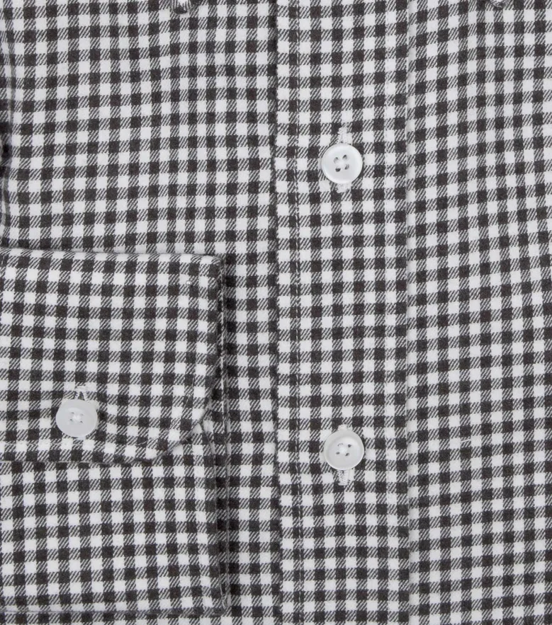 Camicia bianca in popeline facile da stirare