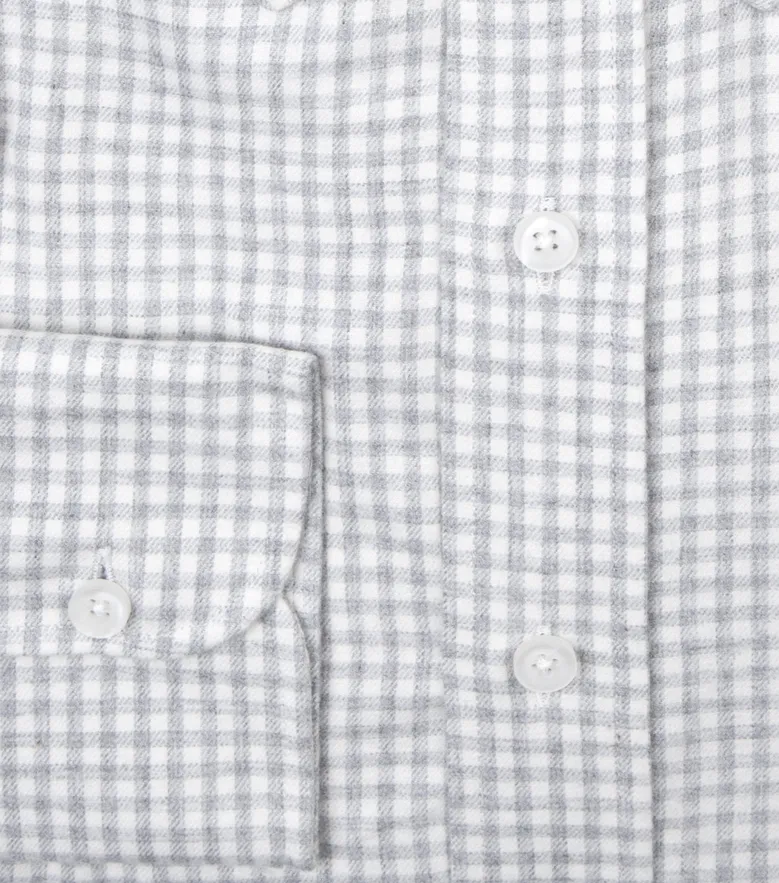 Camicia bianca in popeline facile da stirare