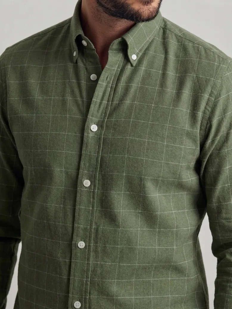 Camicia Thomas Mason Anti-Piega