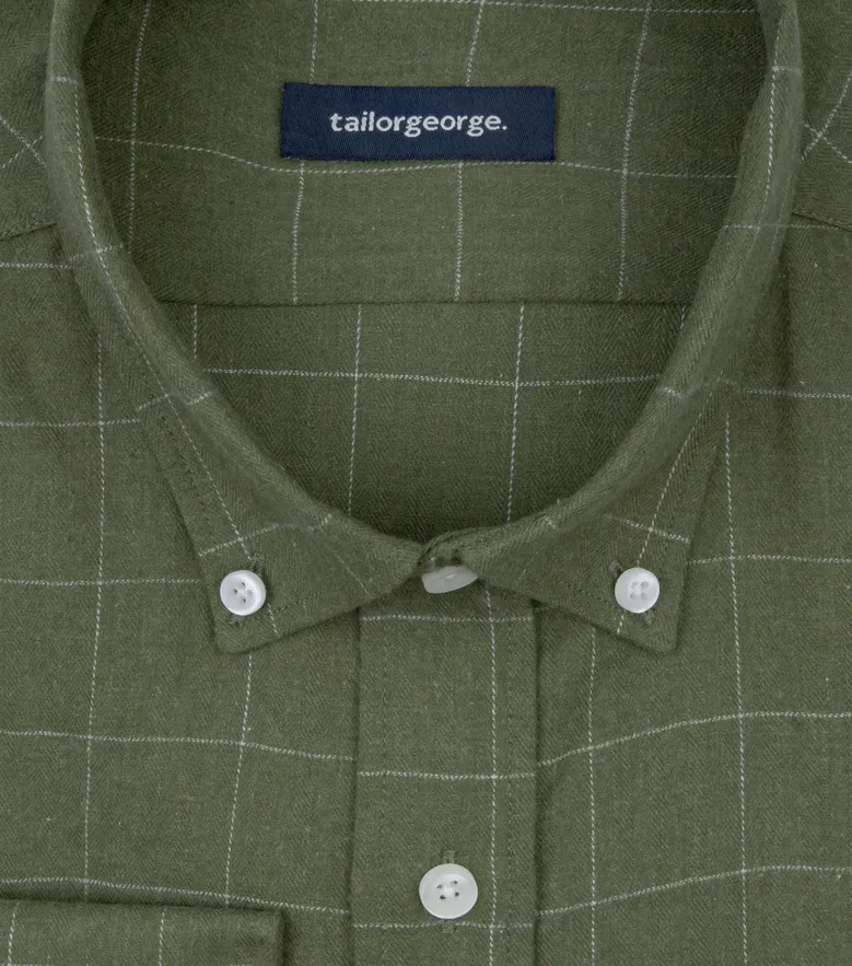 Camicia Thomas Mason Anti-Piega