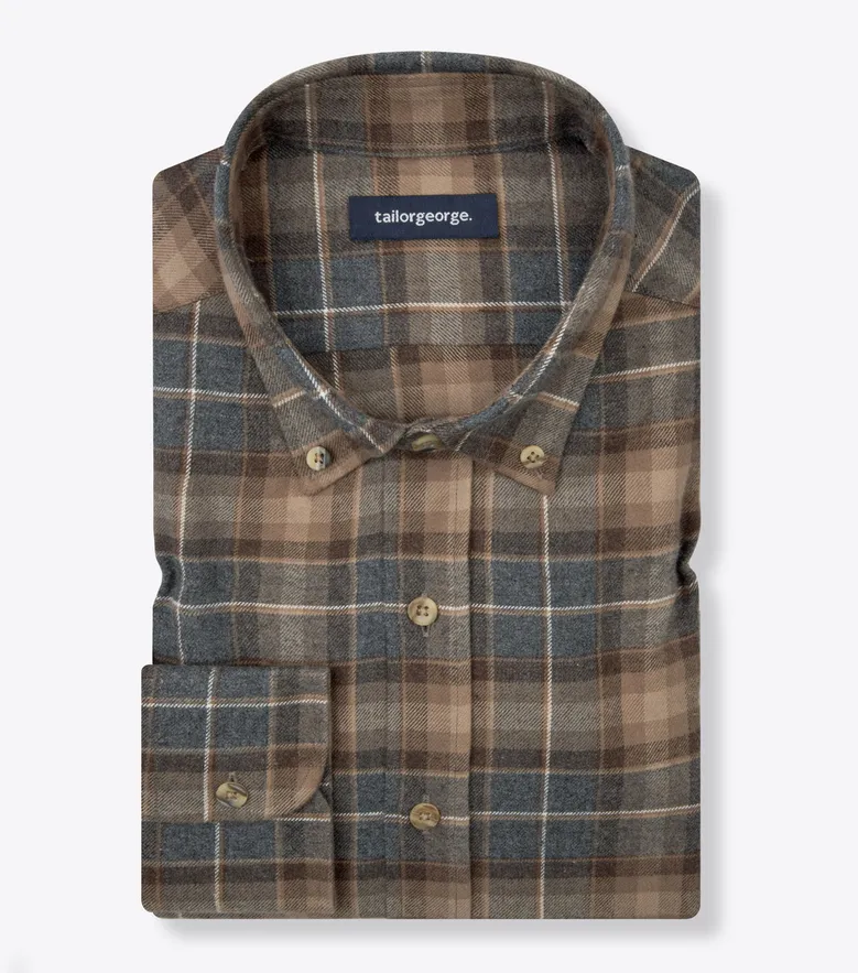 Camicia Thomas Mason Anti-Piega