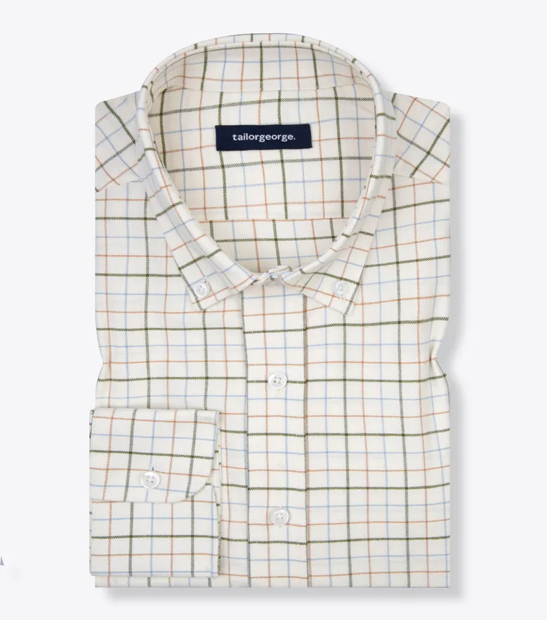 Camicia Thomas Mason Anti-Piega