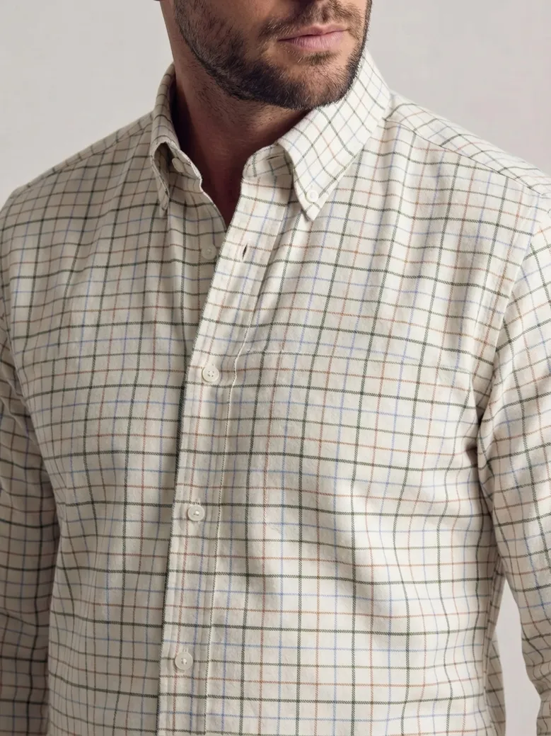 Camicia Thomas Mason Anti-Piega