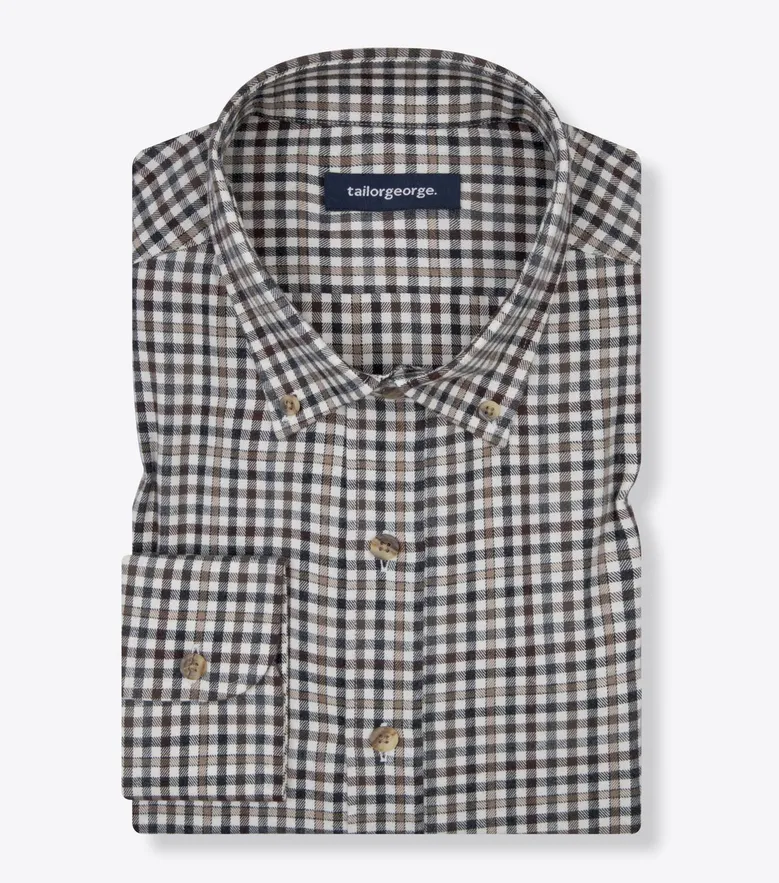 Camicia bianca in popeline facile da stirare