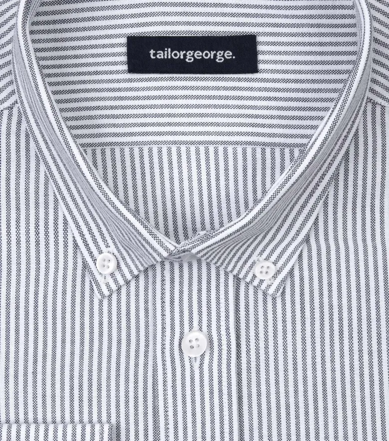 Camicia bianca in popeline facile da stirare