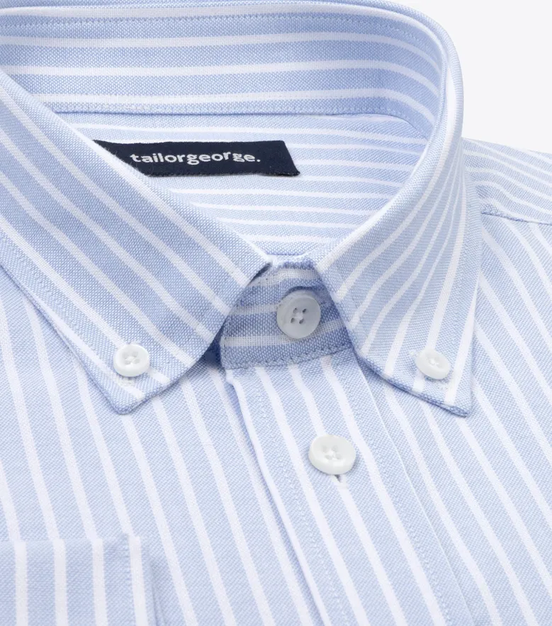 Camicia bianca in popeline facile da stirare