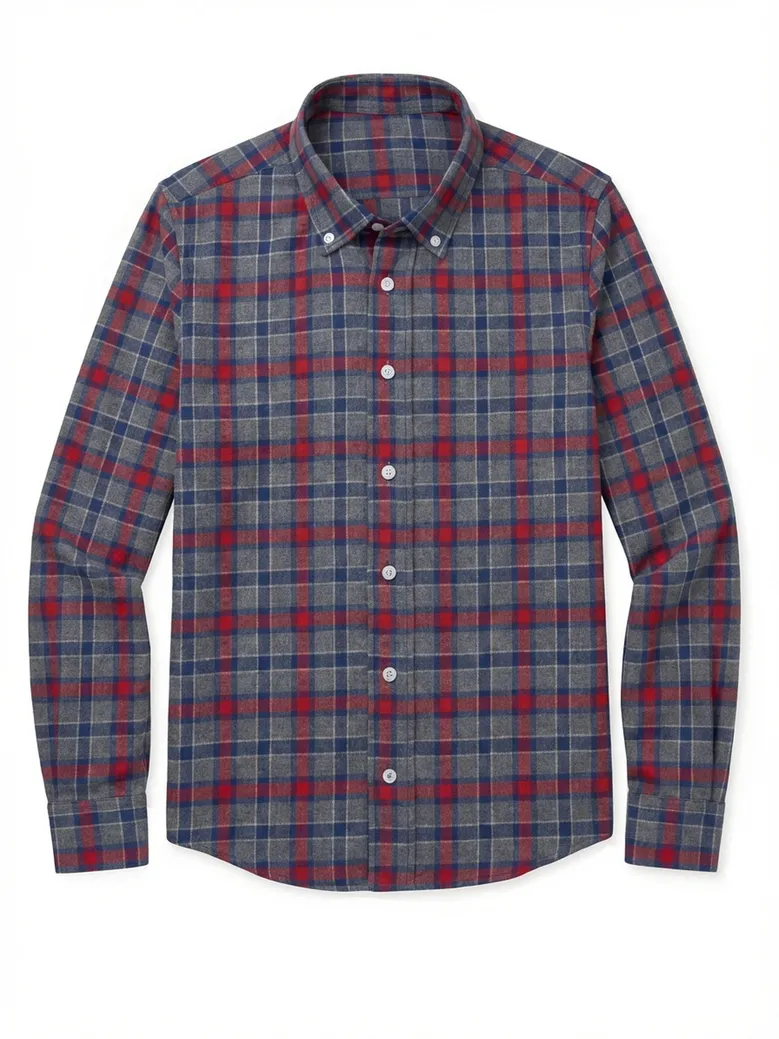 Camicia bianca in popeline facile da stirare