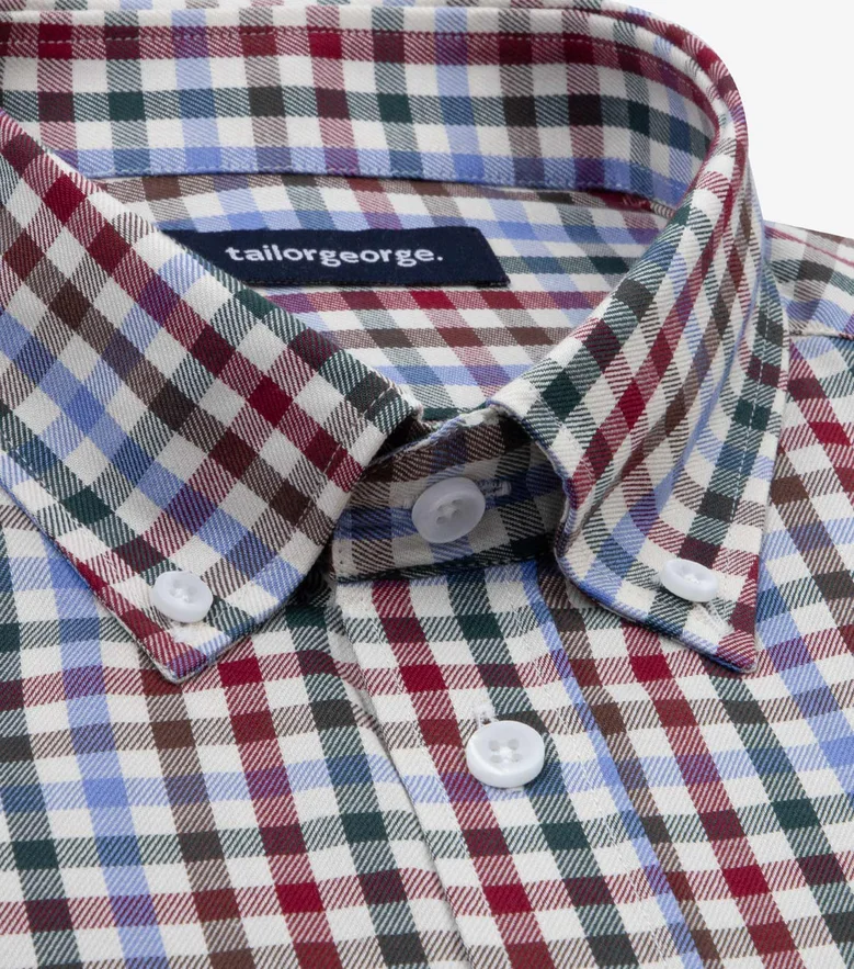 Camicia bianca in popeline facile da stirare
