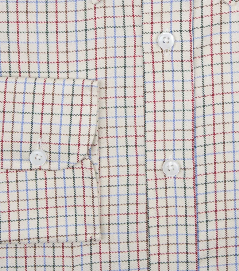 Camicia bianca in popeline facile da stirare