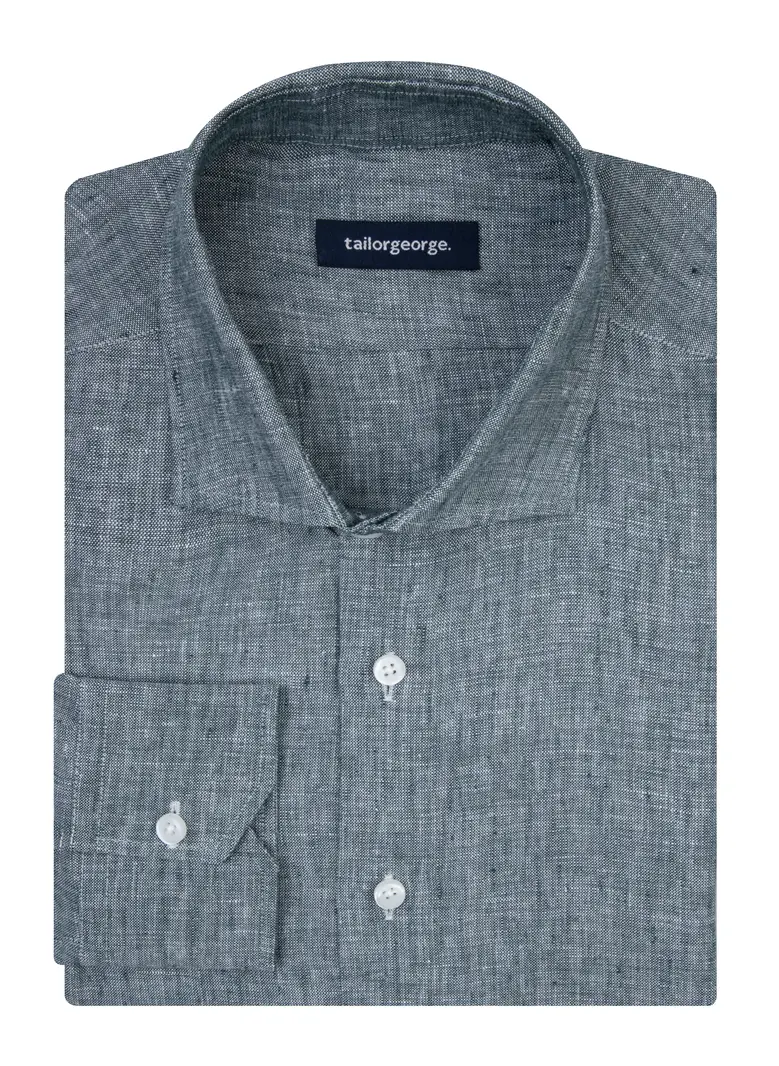Camicia bianca in popeline facile da stirare