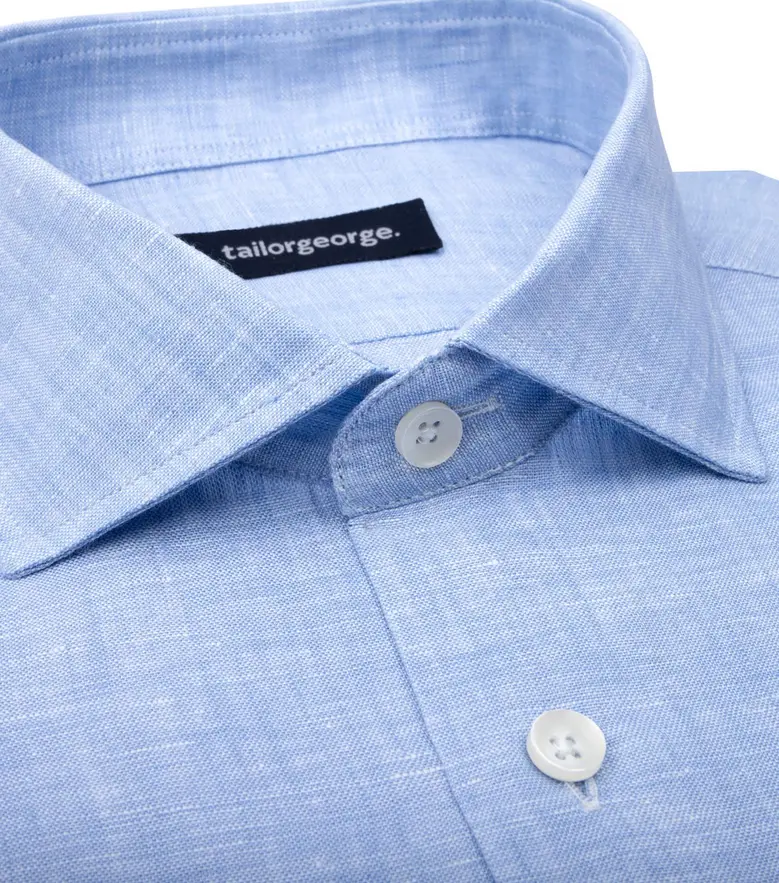 Camicia bianca in popeline facile da stirare