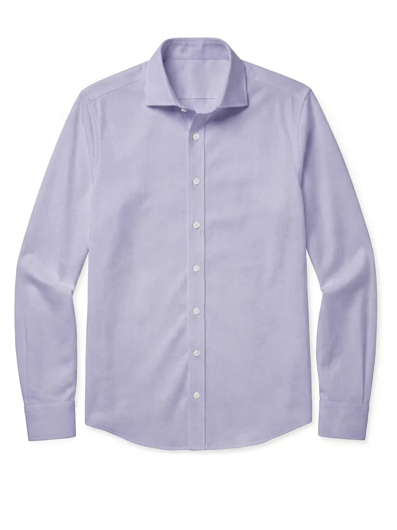 Camicia bianca in popeline facile da stirare