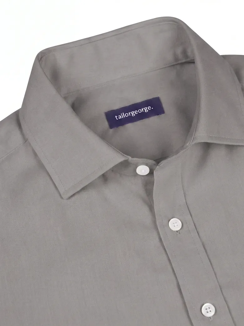 Camicia bianca in popeline facile da stirare