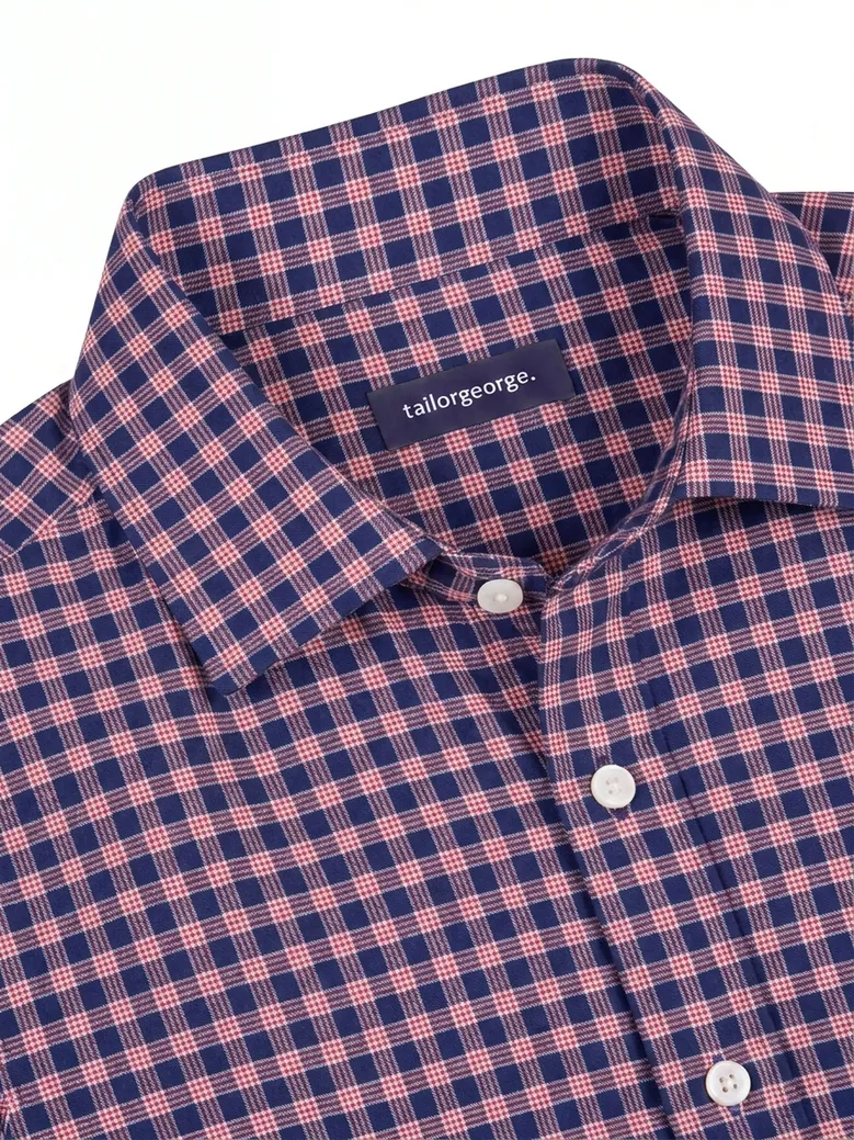 Camicia bianca in popeline facile da stirare