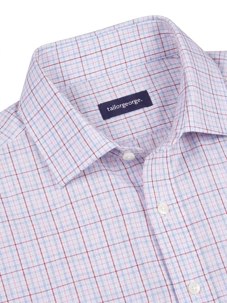 Camicia bianca in popeline facile da stirare