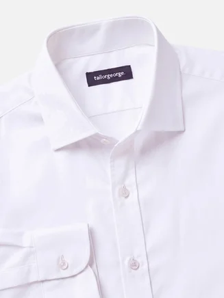 Camicia a spina di pesce facile da stirare