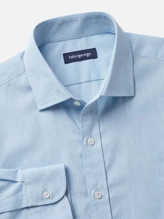Camicia fil-à-fil facile da stirare