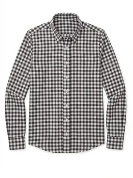 Camicia  Flanella a quadri marrone