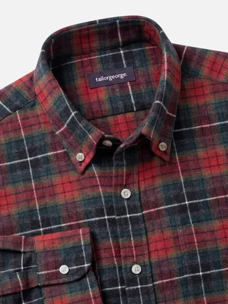 Camicia in flanella spessa