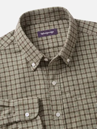 Camicia in flanella leggera e morbida