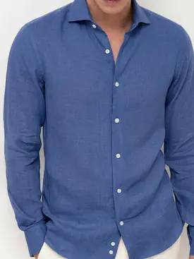 Camicia in lino spesso e resistente