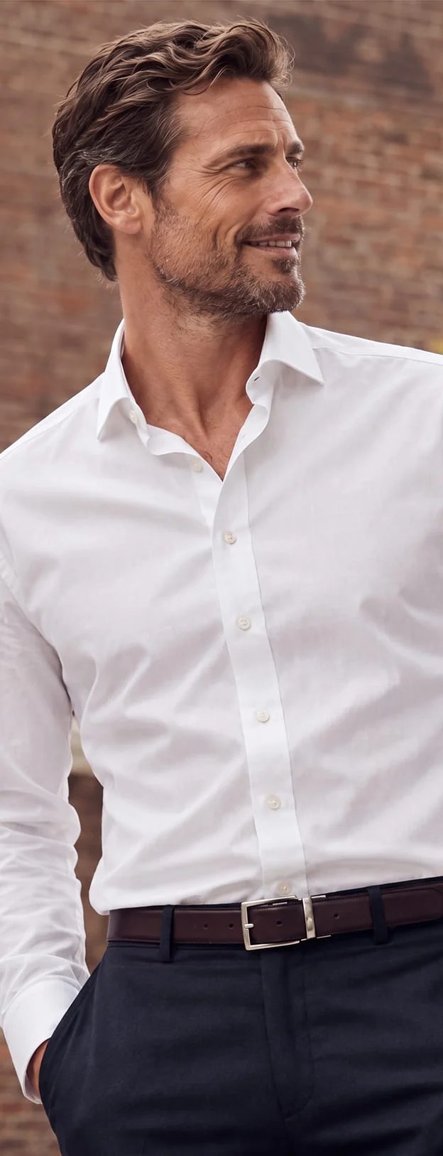 Camicia Thomas Mason Anti-Piega