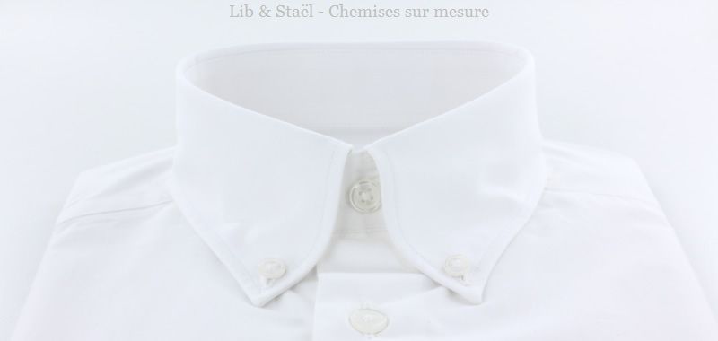 Camicia bianca in popeline facile da stirare