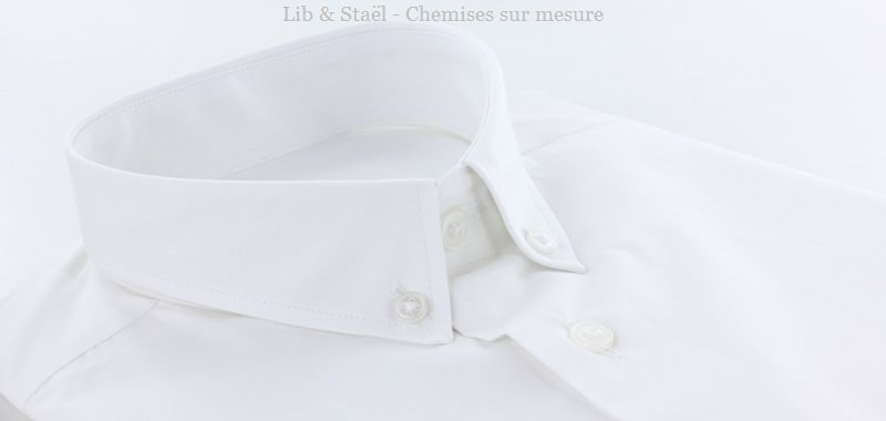 Camicia bianca in popeline facile da stirare