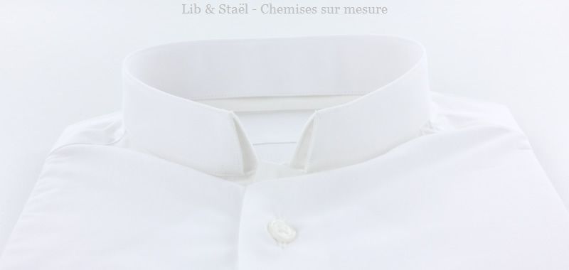 Camicia bianca in popeline facile da stirare